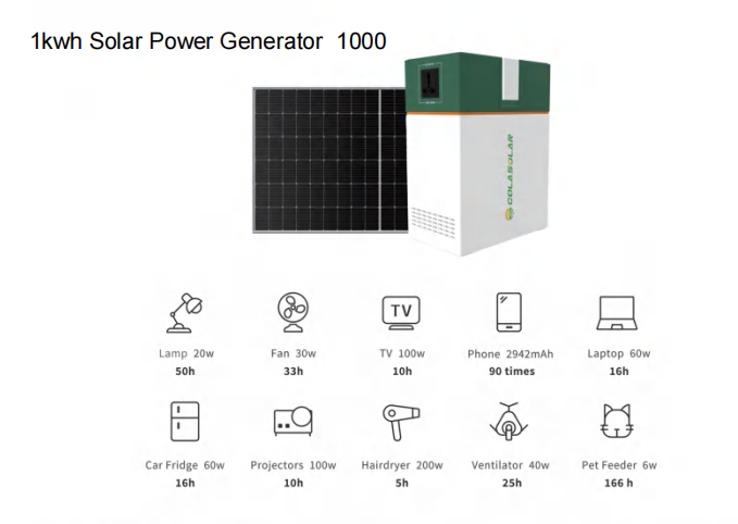 Solar Power Generator
