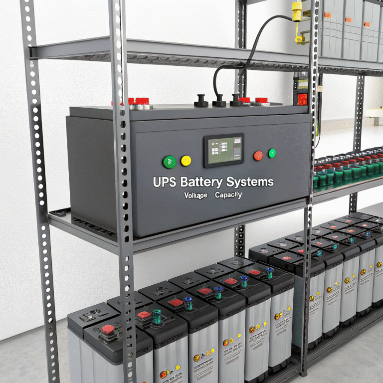The Unseen Hero: How UPS Battery Systems Prevent Costly Downtime and Data Loss for Your Enterprise?