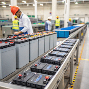 Power Fluctuations? No Problem: Stabilize Your Production with Intelligent Battery Backup
