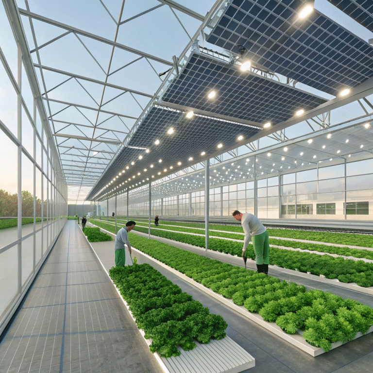 The Greenest Greens: How Solar Power Elevates the Sustainability & Market Value of Your Hydroponic Produce?