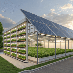 Grow More, Pay Less: How Solar-Powered Hydroponics Drastically Cuts Energy Bills & Boosts Yields?