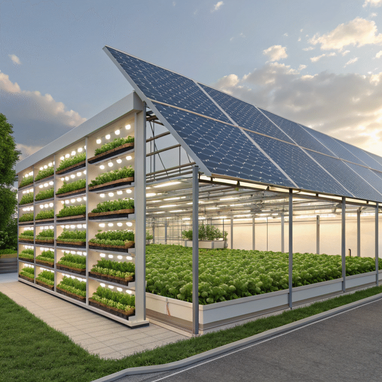 Grow More, Pay Less: How Solar-Powered Hydroponics Drastically Cuts Energy Bills & Boosts Yields?