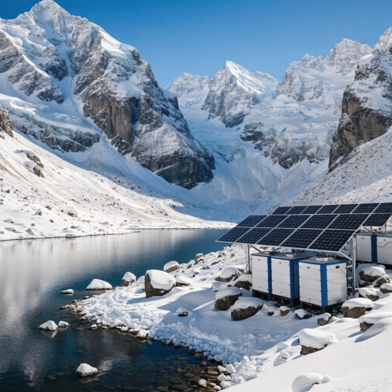 Practical Guide to PV + Energy Storage Systems in Cold Regions
